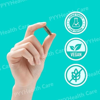 Chlorophyll Capsules Natural Plant-based Supplement Contain Herbal Ingredients for Digestion Support & Gut Health Skin Health